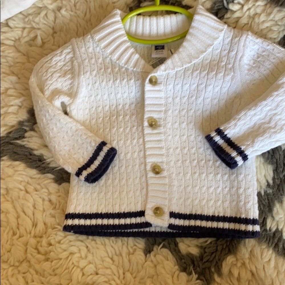 Brand new Janie and jack cardigan